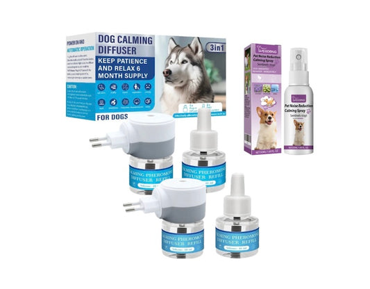 2x Diffusore calmante per Cani + 1 Regalo