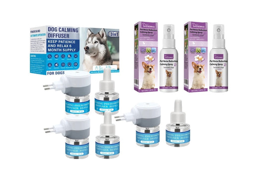 3x Diffusore calmante per Cani + 2 Regali